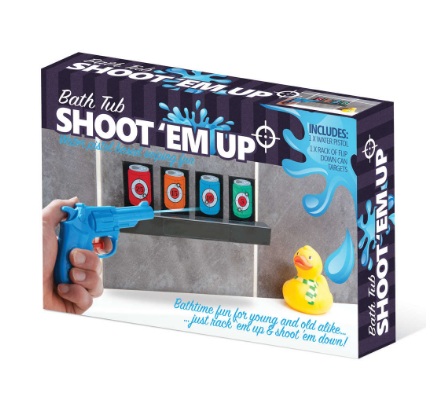 Bathtub Shoot Em Up Game Water Pistol And Targets